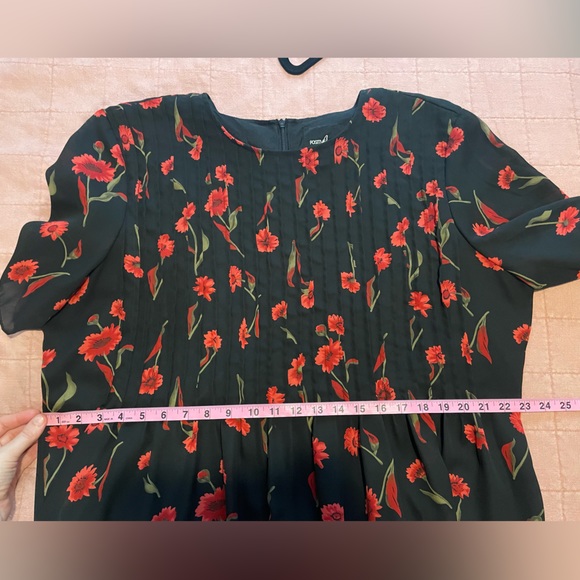 Positive Attitude Vintage 90s Dress (Womens 1x) - Picture 4 of 5